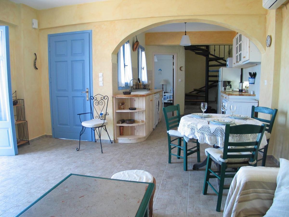 Kyparissis Beach Houses Skala Mistegnon Екстер'єр фото
