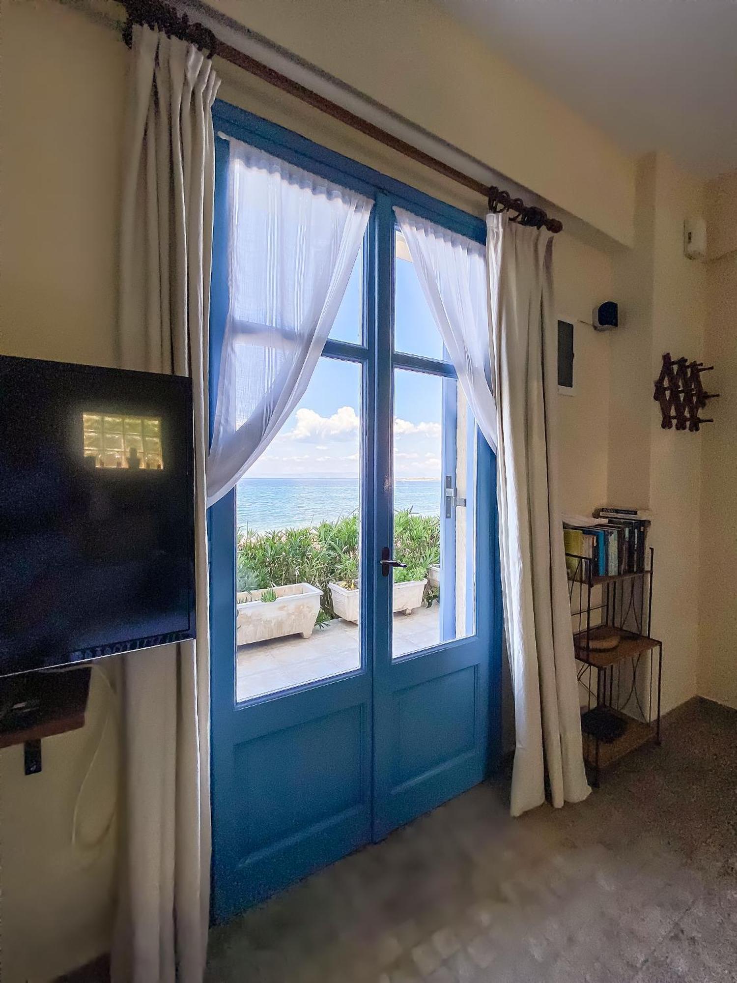 Kyparissis Beach Houses Skala Mistegnon Екстер'єр фото