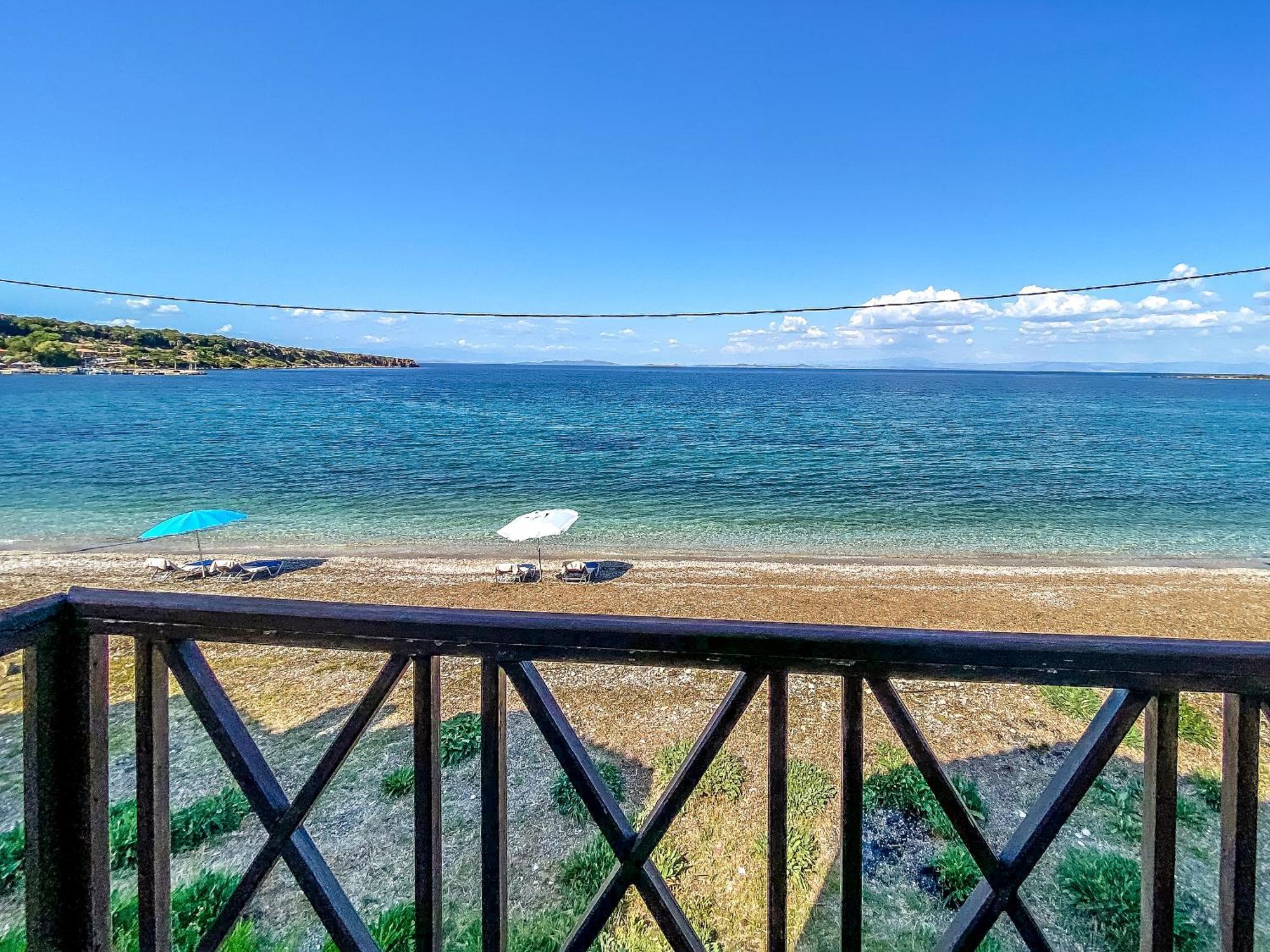 Kyparissis Beach Houses Skala Mistegnon Екстер'єр фото