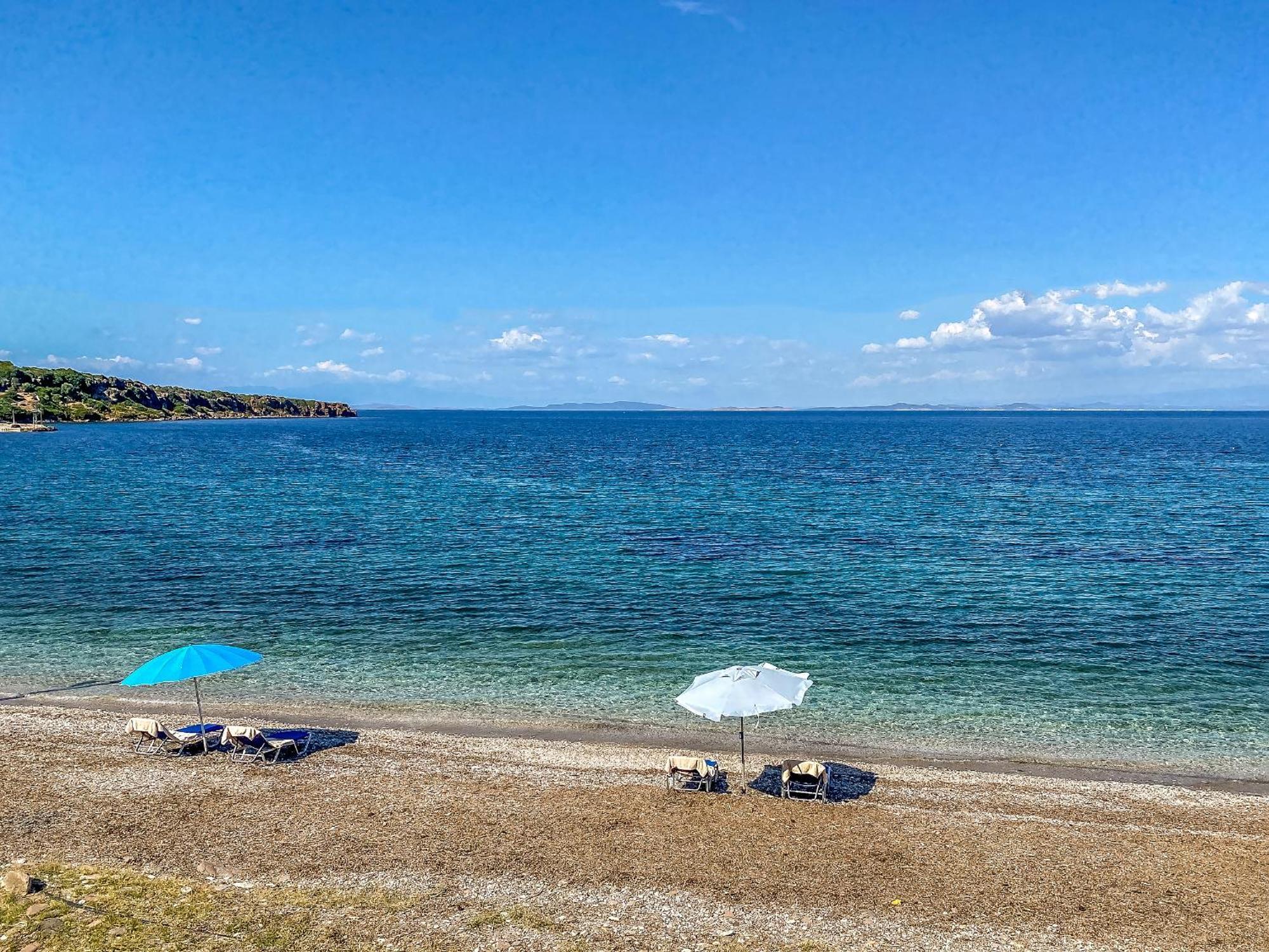 Kyparissis Beach Houses Skala Mistegnon Екстер'єр фото