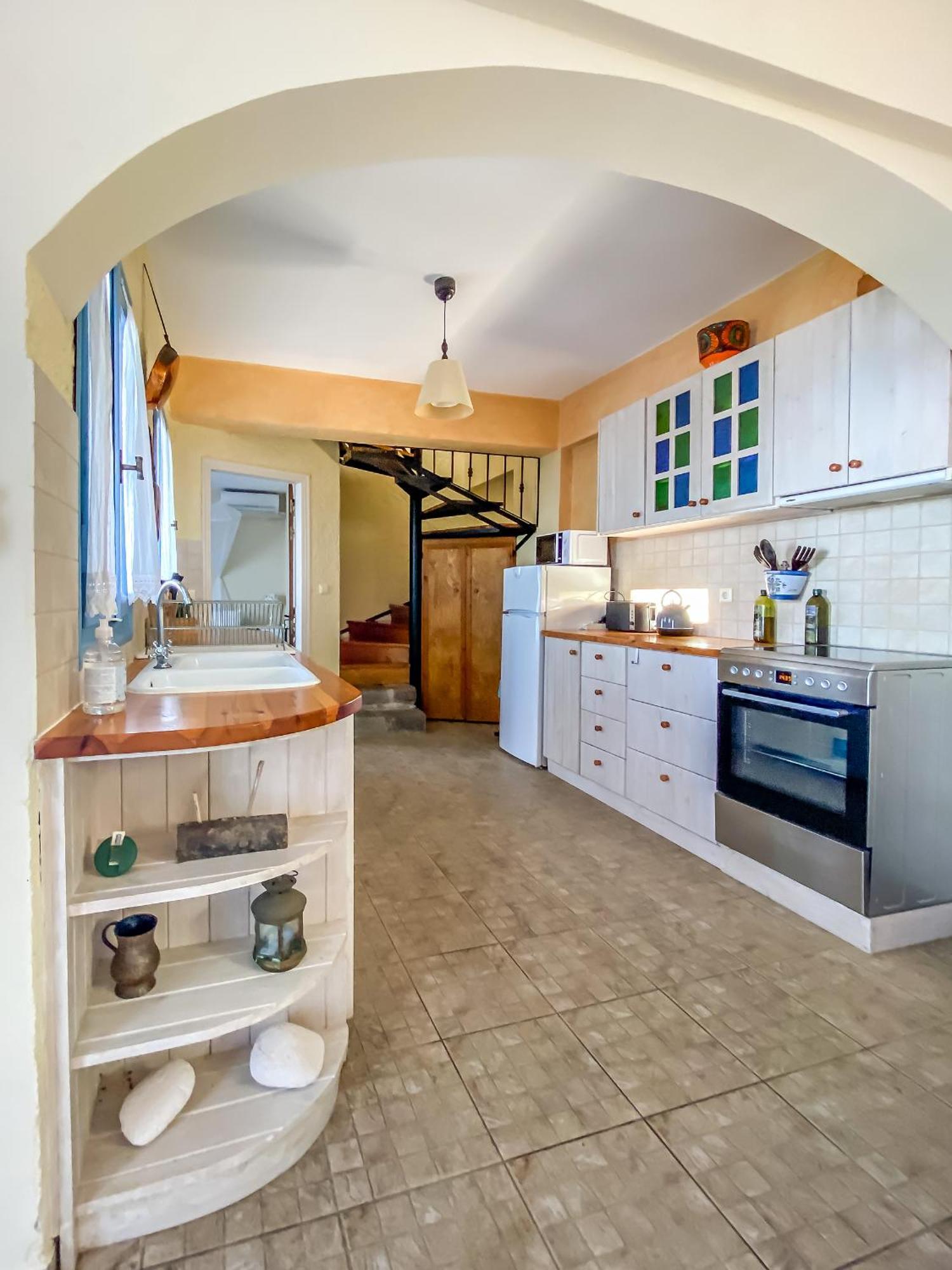 Kyparissis Beach Houses Skala Mistegnon Екстер'єр фото