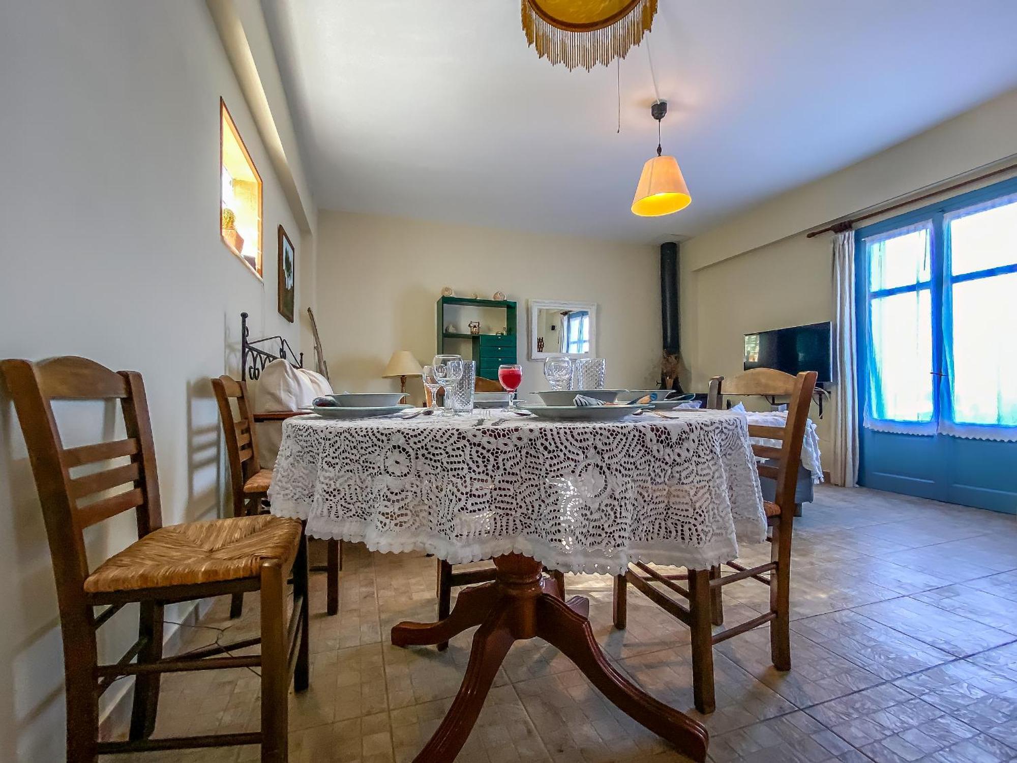 Kyparissis Beach Houses Skala Mistegnon Екстер'єр фото